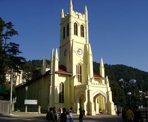 Christ Church in shimla